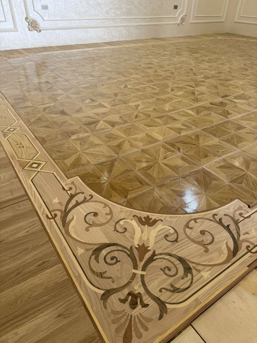 Шлефовка паркет ресторатция старих полов установка паркет