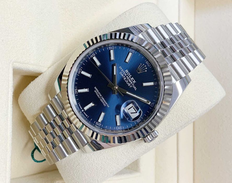 Rolex Datejust Silver/Blue Luxury & Automatic 2025 NEW Edition