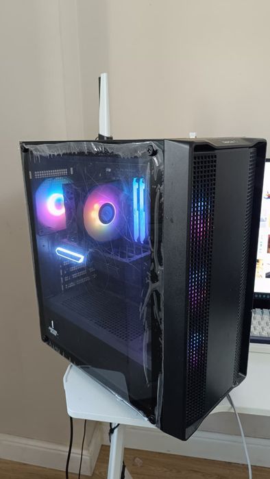 Мощный игровой ПК с монитором 12400/b760/4060TI/16RAM