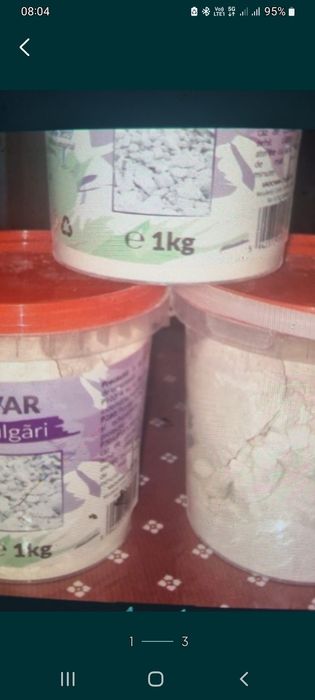 Var nestins bulgare 3 cutii x 1kg, preț 60 lei toate 3