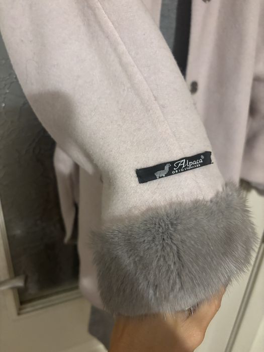 Алпака норка палто