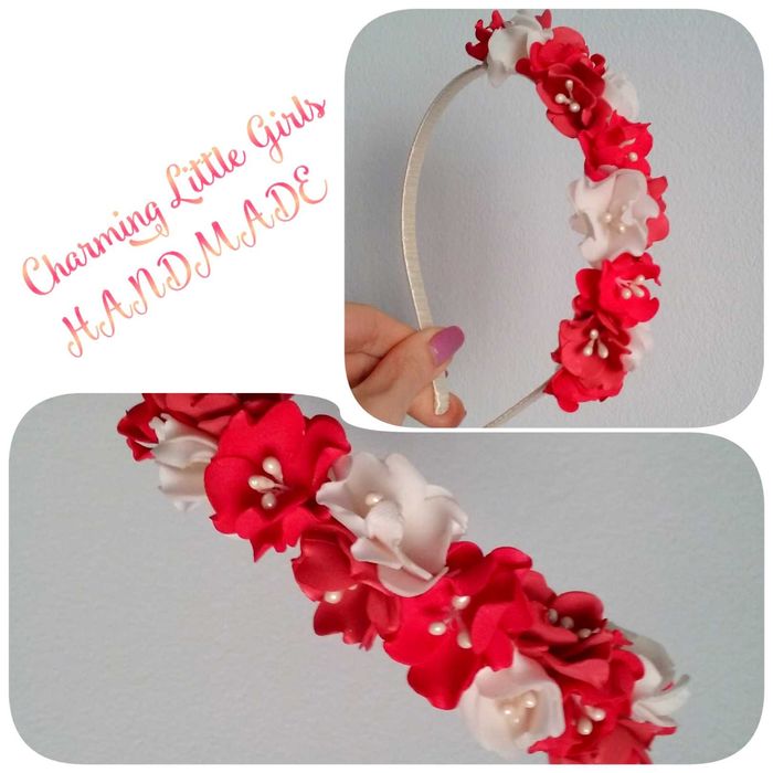 Диадеми и ленти изцяло ръчна изработка