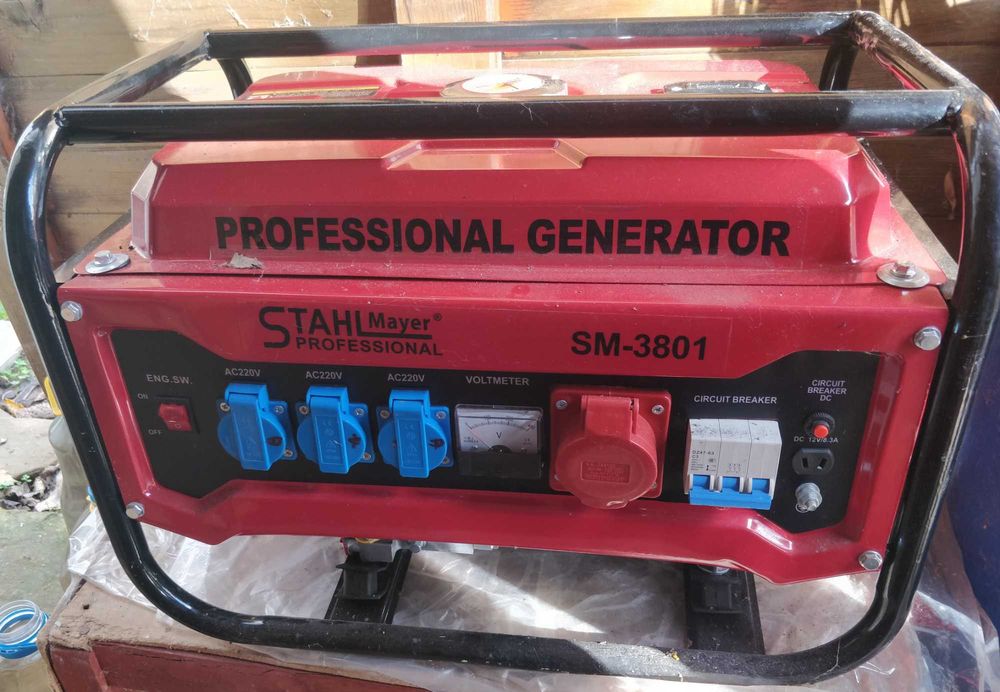 Трифазен Четиритактов Генератор За Ток 3,8KW – Агрегат Stahlmayer