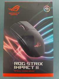 Mouse gaming ASUS ROG Strix Impact II, RGB, ambidextru