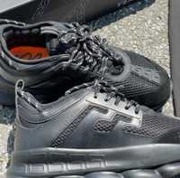 VERSACE Chain Reaction Triple Black