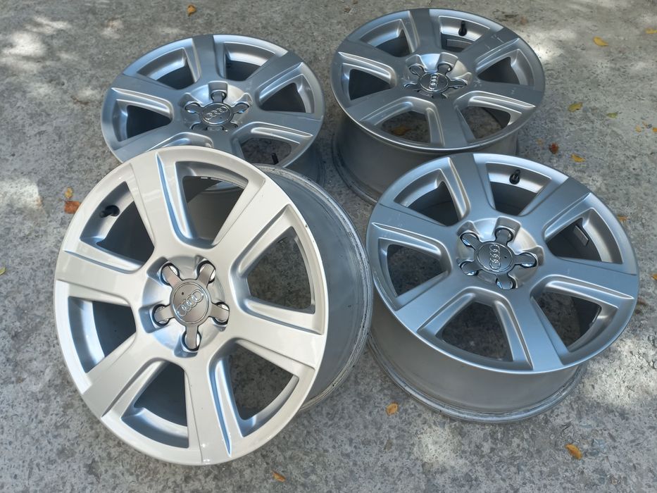 17"Audi Оригинални 8ж ет39 A3 A4 A6 A8 TT Q3 Q5 Без Забележки!