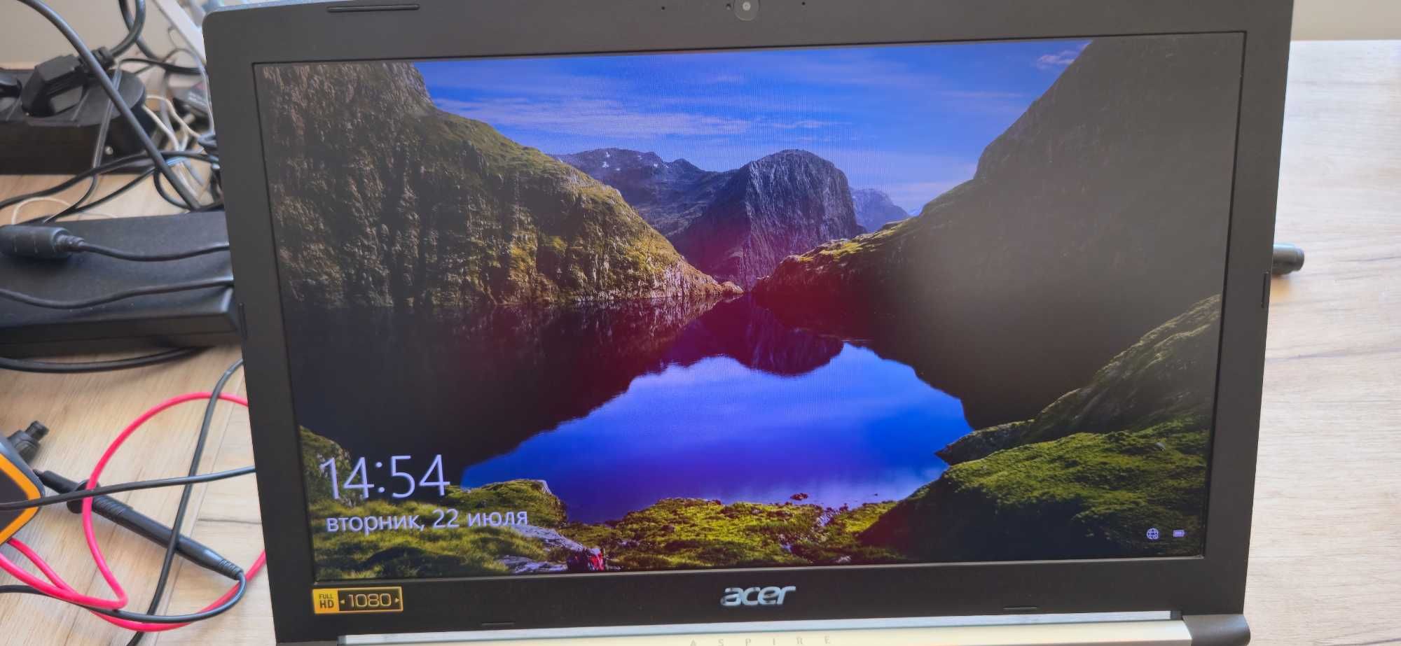 Лаптоп ACER Intel core i7 2.80GHz 16GbDDR4 17inch IPS, 1TSSD,Win10Pro,