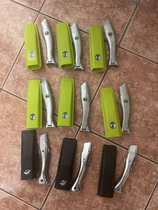 Cuttere , wolff, Delphin + lame tip carlig si drepte