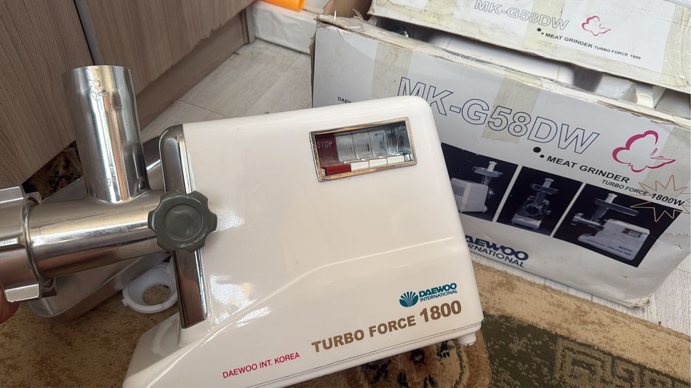 Мясорубка тап таза жасап тур