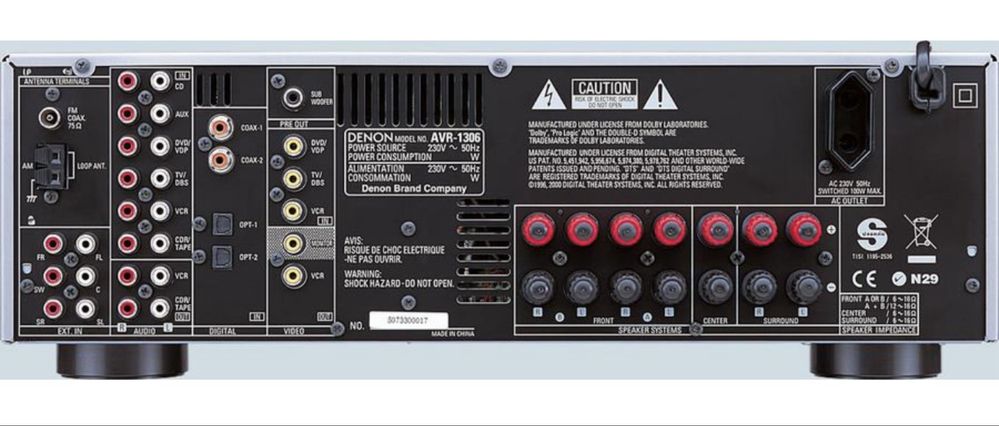 Denon AVR 1306 5.1