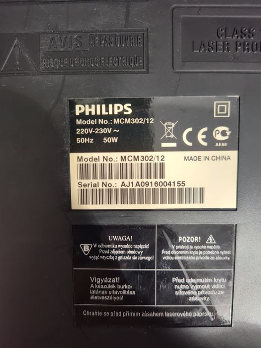 Sistem audio Philips 2x50 w