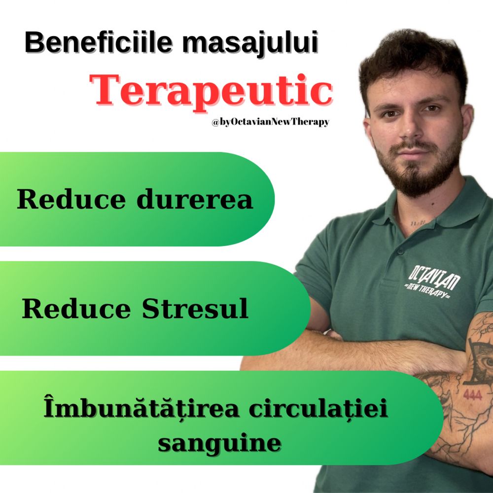 Masaj, KINETOTERAPIE, aplicare TENS, Drenaj Limfatic, Ventuze