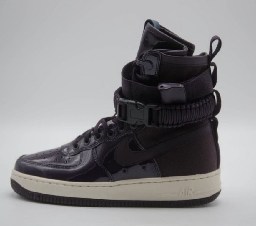 nike air force 1 SF ruby rose port wine