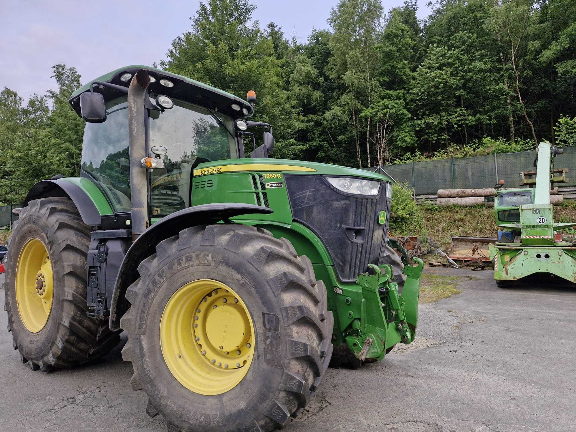 Tractor J.Deere 7260 R GPS