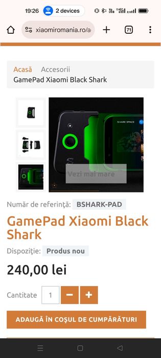 Joystick telefon mobil