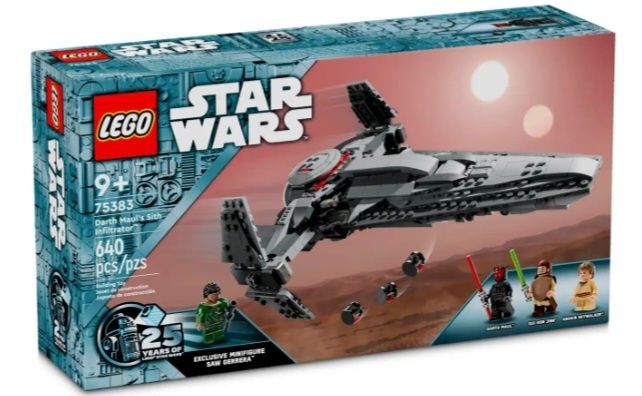 Lego Star Wars Sith Infiltrator 75383 fără minifigurine