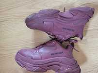 Balenciaga triple s, piele