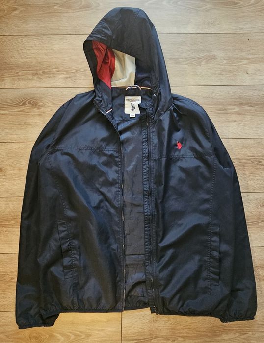 Geacă U.S. Polo Assn Baldwin, bleumarin,gluga, mărime 2XL