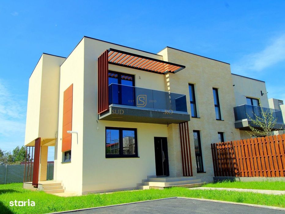 Vila tip duplex eficienta energetic cu 4 camere, Comuna Vidra, Ilfov