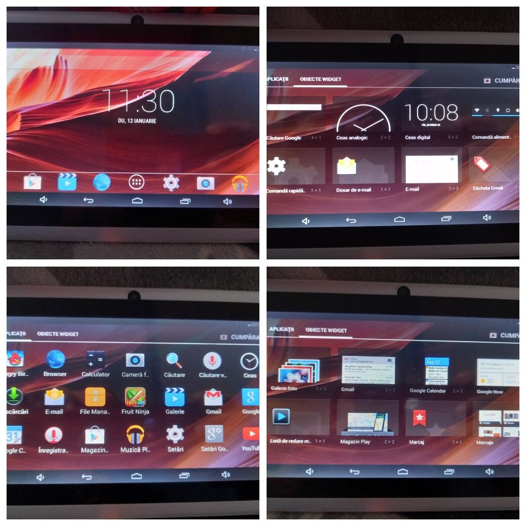 Tableta Simbans 8GB intern + slot card MSCD extins