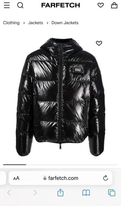 Geaca Dsquared 2 neagra calitate premium iarna