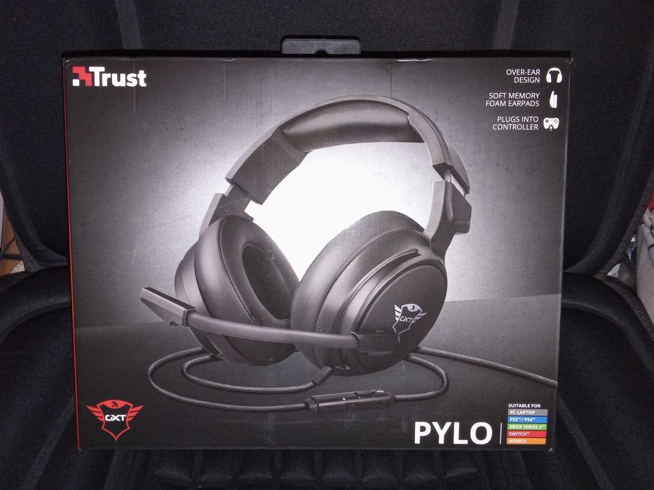 Слушалки геймърски Trust GXT 433 Pylo, черни