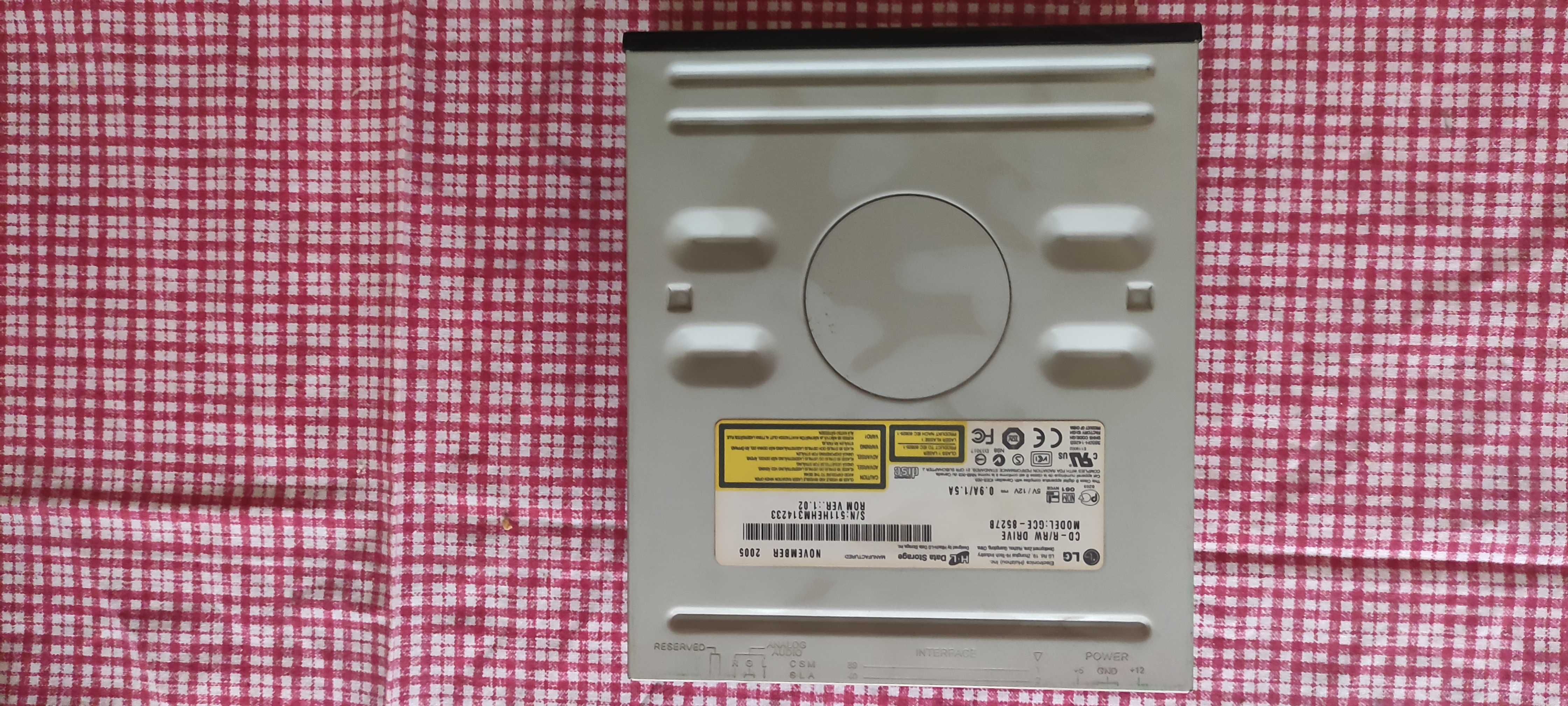 Части от старо PC - DVD LG записвачка / HDD 40Gb / захранване 430W