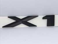 Emblema BMW X1 negru