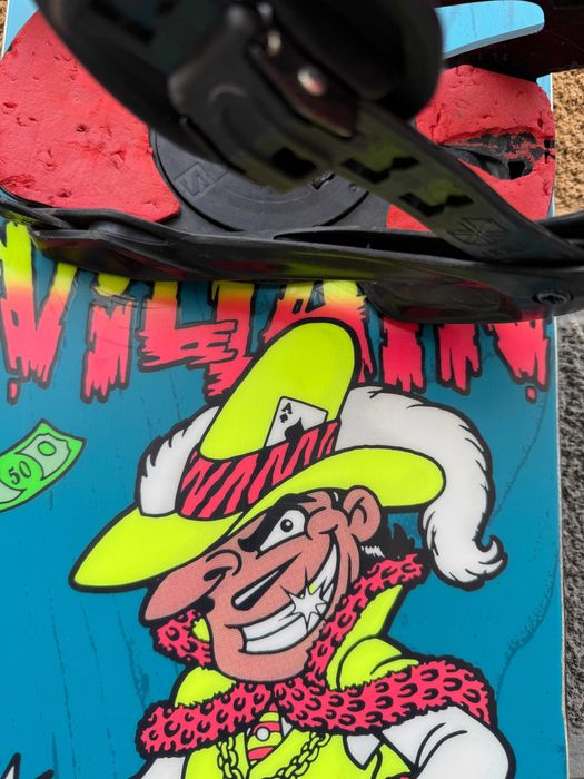 placa snowboard salomon villain L150cm