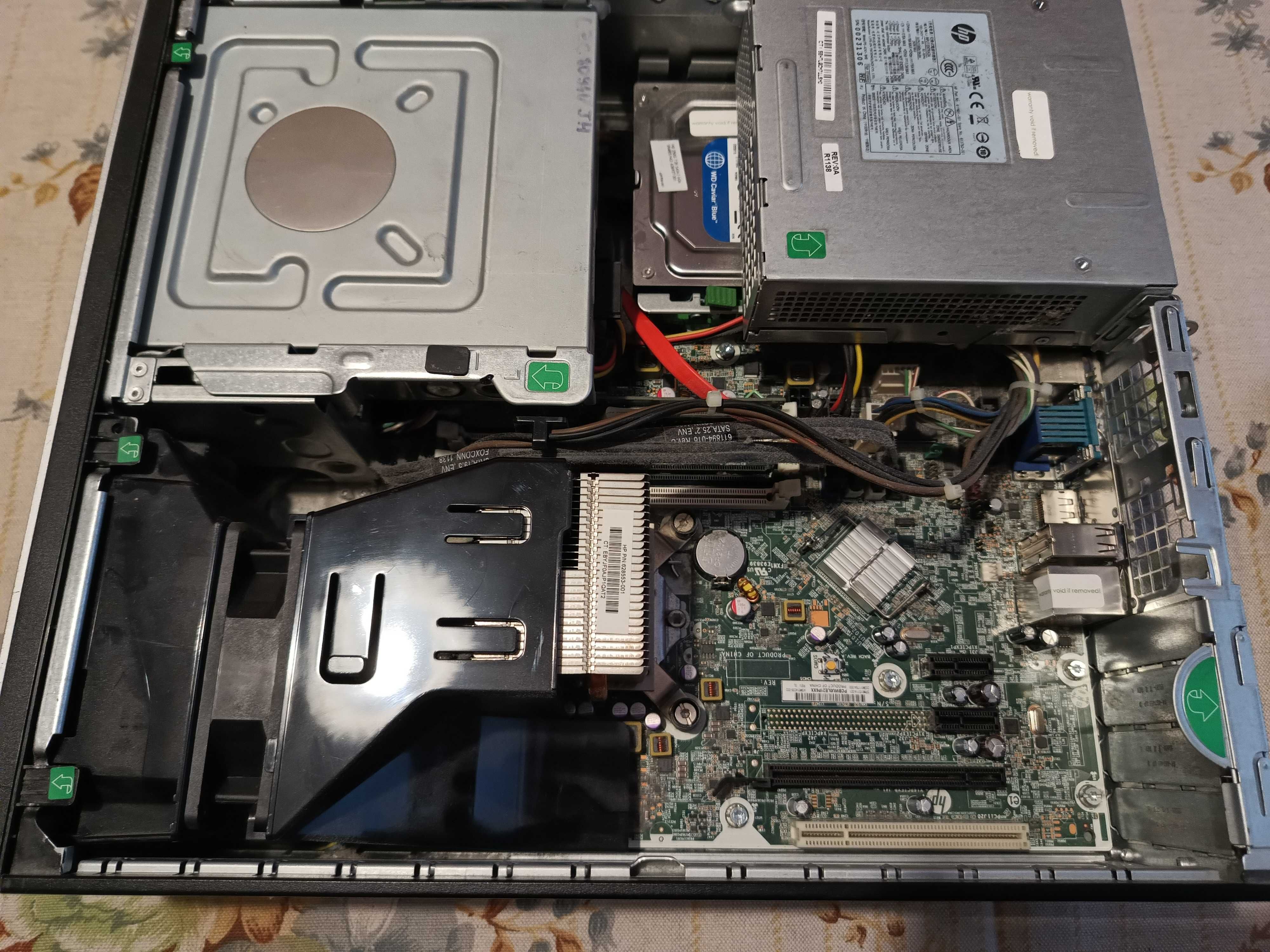 Компютър HP Compaq 6200 PRO SF с монитор Samsung ( с ТВ тунер)