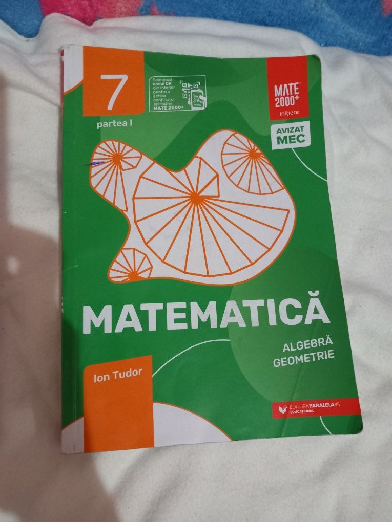 Culegeri de matematica clasa a 7 a și a 8 a