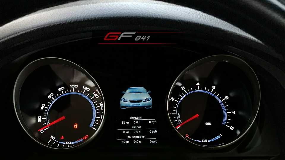 Панель приборов Ferrum GF841NEW для Lacetti/Gentra 1.8,1.6,1.5 МТ/АКПП