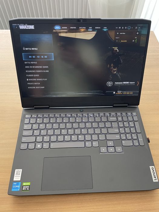 Vand Laptop Gaming Lenovo 15IAH7 IdeaPad Gaming 3