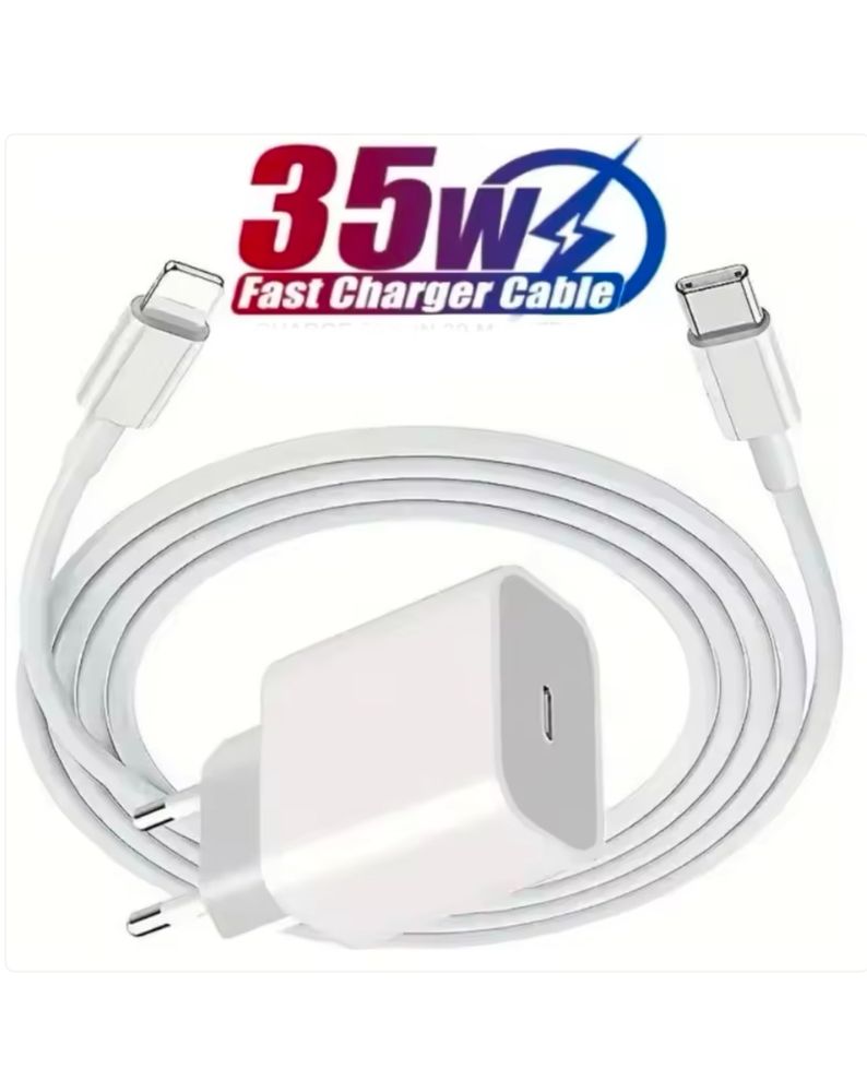Iphone 11/12/13/14/15/16/PRO MAX Incarcator Fast 20W/35W Adaptor Cablu