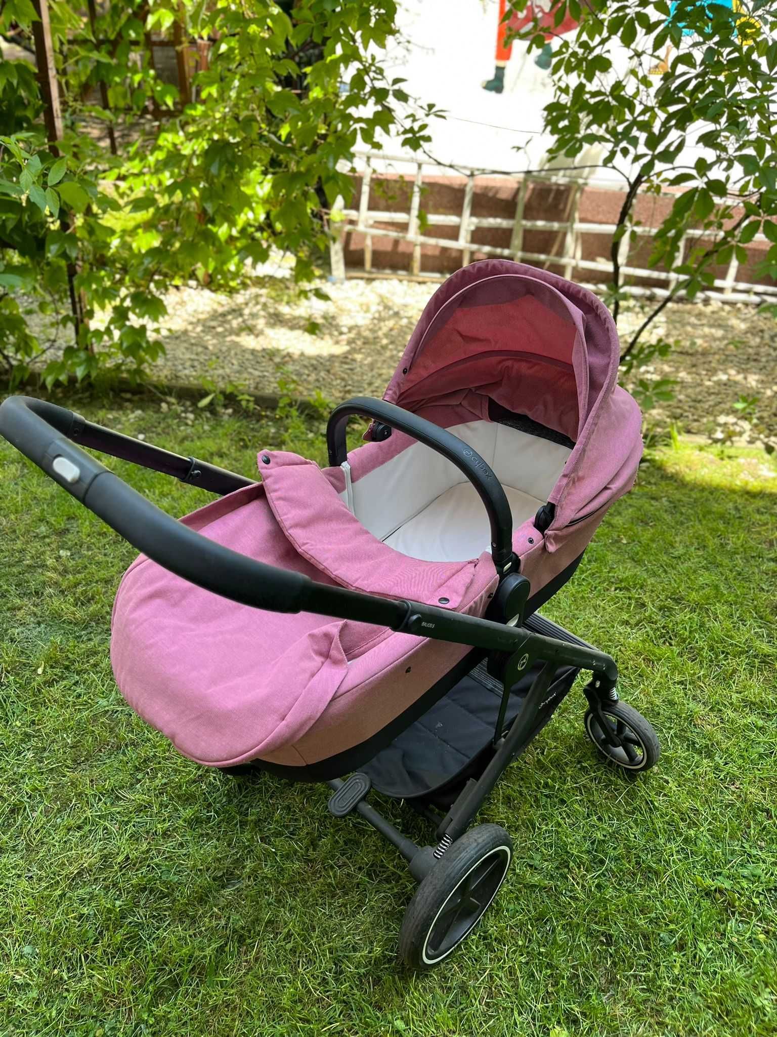 Landou Cybex Balios S Blk Magnolia Pink - stare excelentă