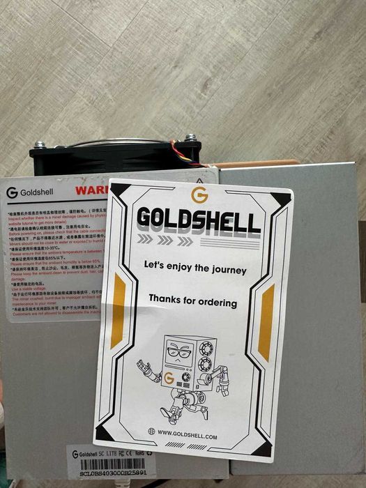 Goldshell SC LITE 4.4TH копач/миньор-копае Sia(SC) и ScPrime(SCP)