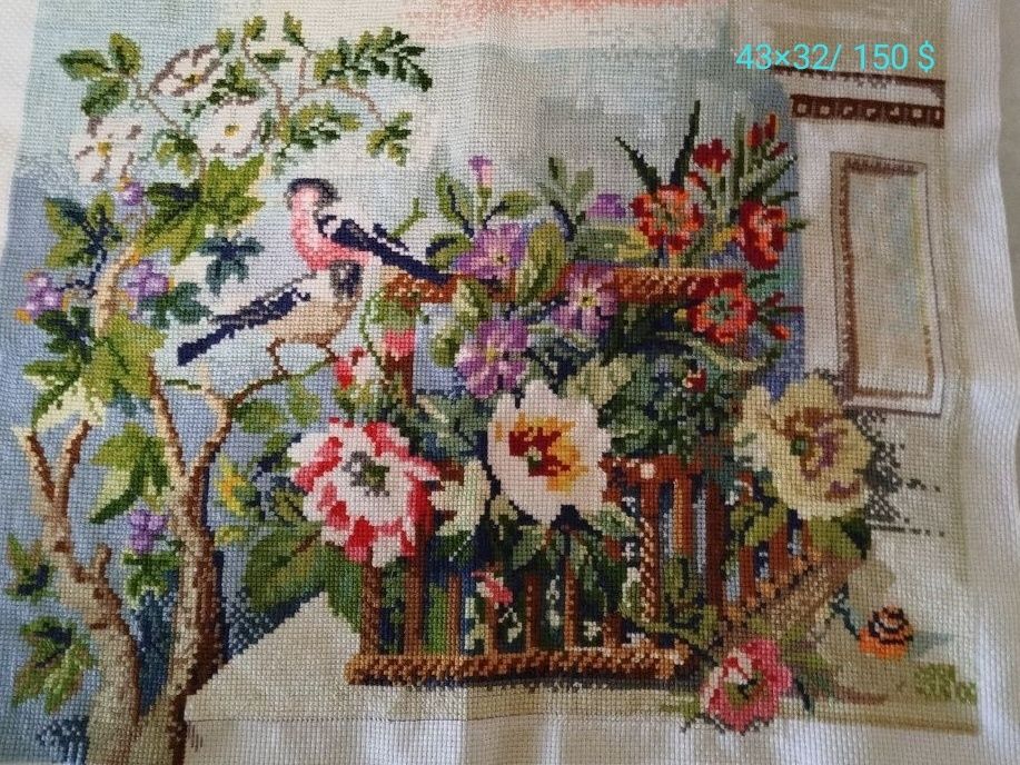 Ручная вышивка с крестиком