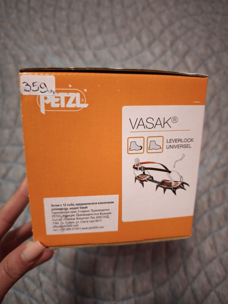 Котки Petzl VASAK Leverlock Universel