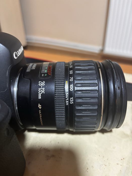 Kit Canon 6D + obiectiv 28–135 mm + geantă