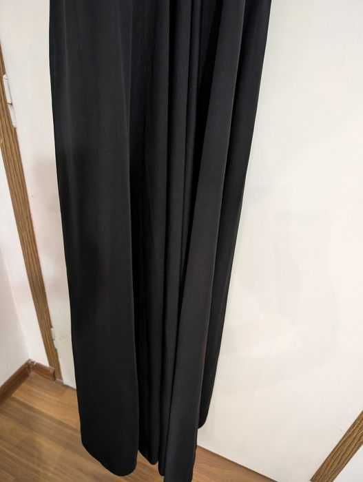 Официална дълга черна рокля