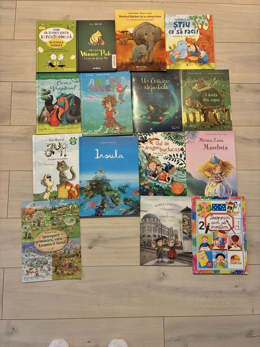 Lot carti copii 3-8 ani