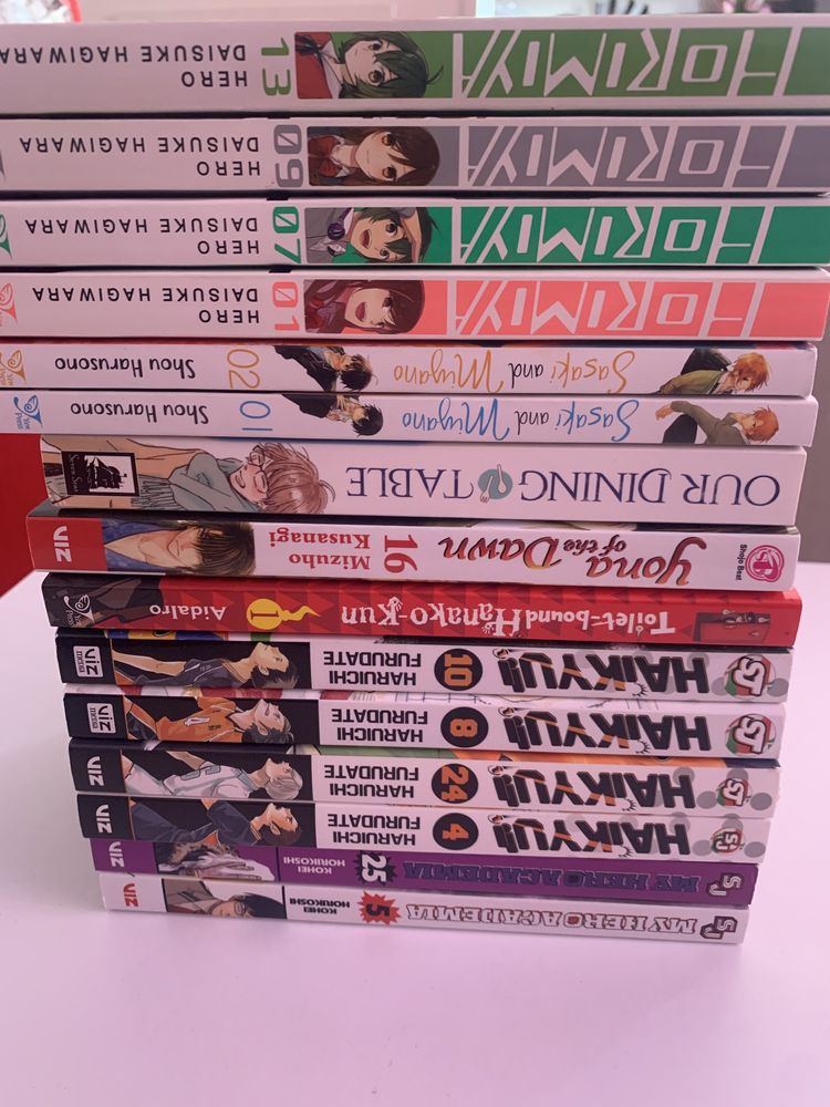 Manga diverse volume