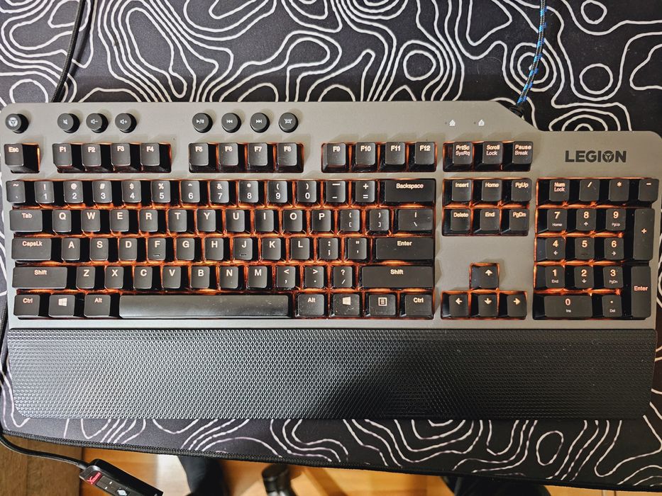 Tastatură Mecanică Lenovo Legion K500 (red switch)