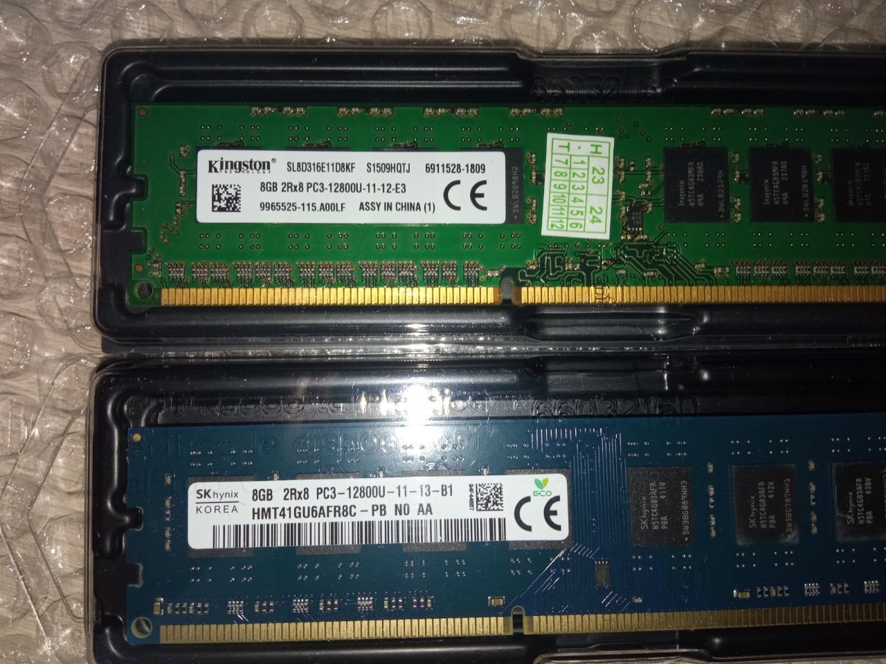 В количестве ОЗУ 8GB DDR3 1600mhz