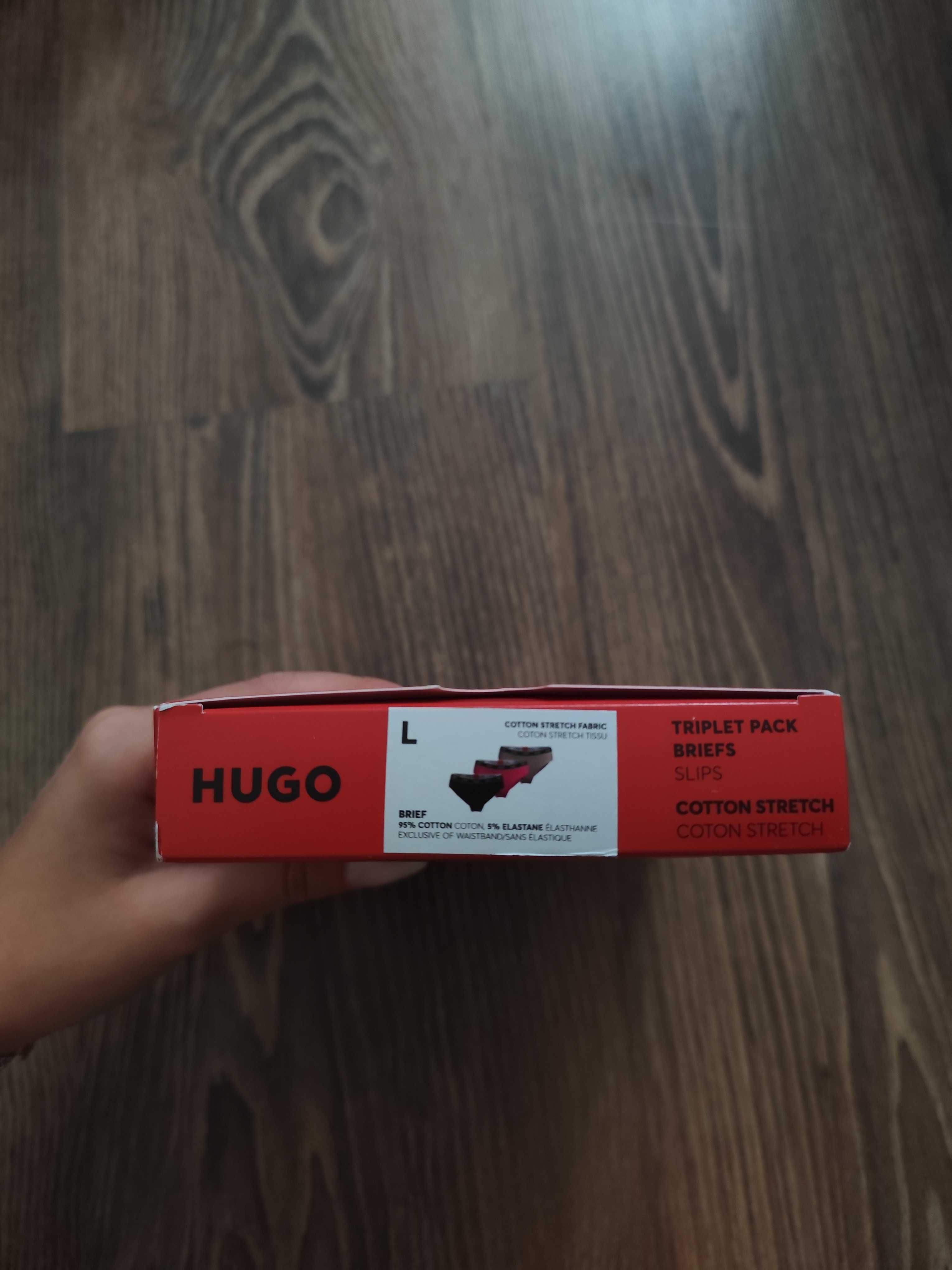 3 чифта памучно бельо Hugo Boss