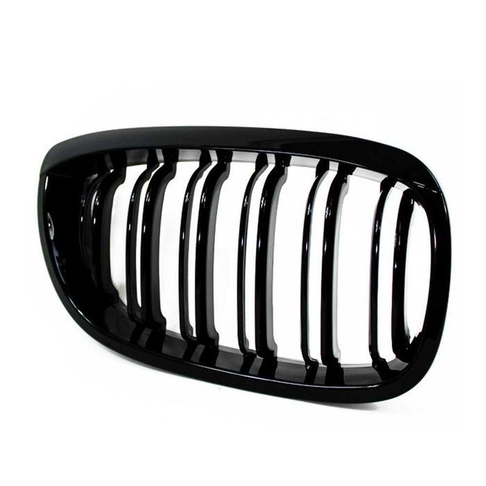 Grile duble M-LOOK BMW E46 Coupe Cabrio Facelift (03-06) negru lucios