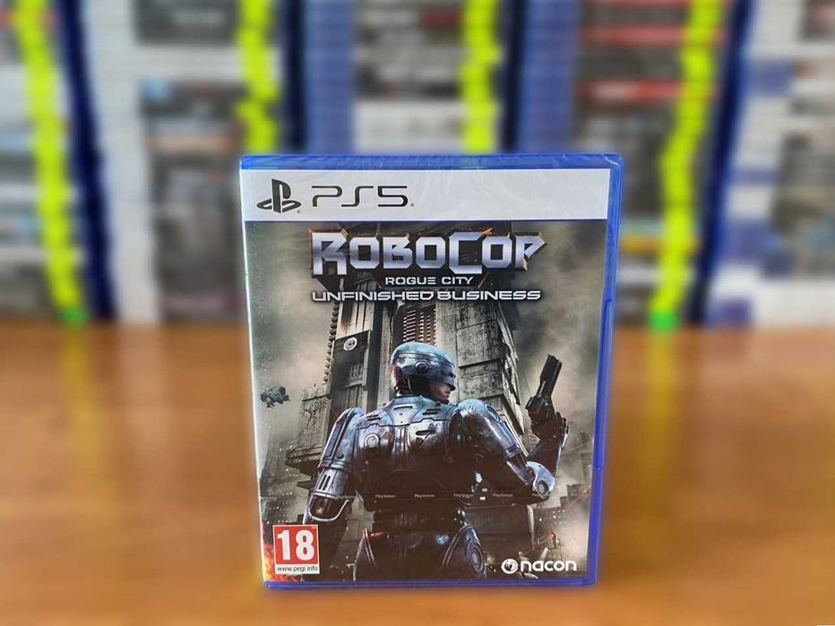 Новый RoboCop: Rogue City - Unfinished Business PS5 Большой Выбор Игр