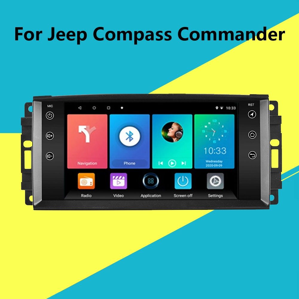 Мултимедия android Jeep Compass Commander навигация андроид + камера