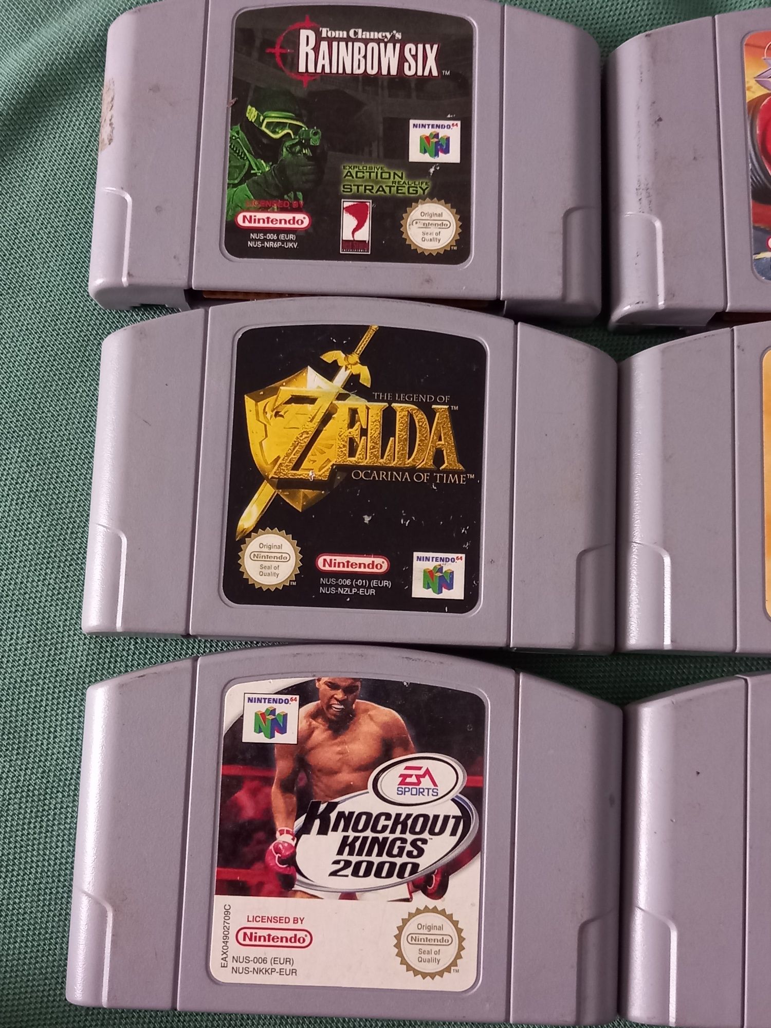 Lot 6 Jocuri / Casete Nintendo 64 / n64