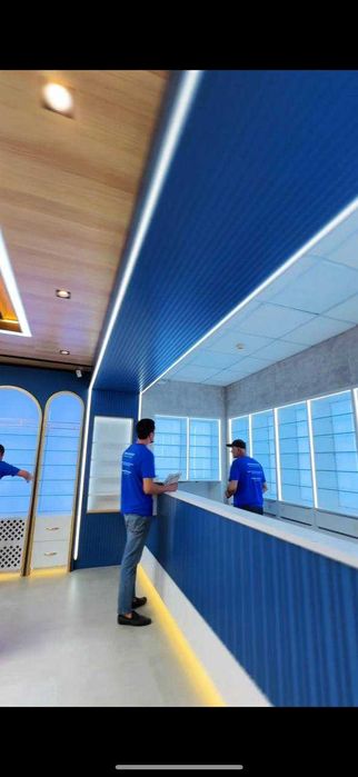 Мебель для аптек и витрины / Dorixona uchun maxsus mebel va vitrinalar